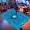 SSC Napoli Logo Teppich für Wohnzimmer Schlafzimmer Zuhause Sofadekoration, Kinderspiel Rutschfeste Bodenmatte