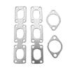Silver 201 Stainless Steel Performance Exhaust Manifold Header For BMW E46 E36 320i M54 (M54B22/M54B25/M54B30)