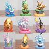 9 Stijl Pokemon Eeveelution Figuren Espeon Sylveon Glaceon Leafeon Vaporeon Umbreon Flareon Anime Figuur Pocket Monster Speelgoed