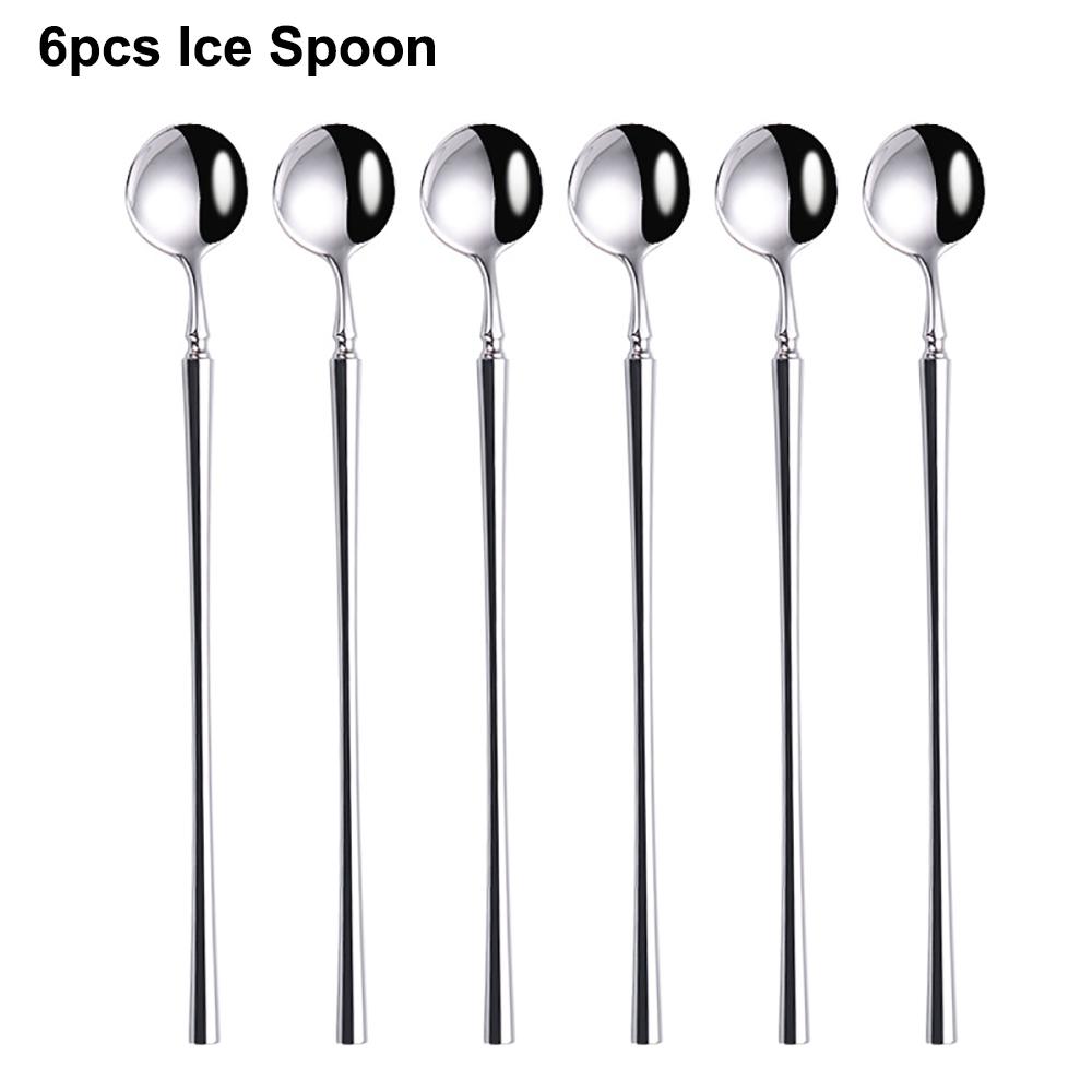 6/16/20/24/30Pcs Stainless Steel 304 Tableware Sliverware Western Knife Fork Spoon Set Mirror Cutlery Set Dishwasher Safety