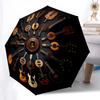 1PC Yinyang Guitar Umbrella Automatic Open/close, Sturdy Iron Frame & 8-Rib Structure, Umbrella for Women & Men, Christmas Gifts