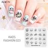 kads Nail Art Stamp Plate Fashion 023 Cap Cartoon Lovely Design Nail Stamping Template Decorations DIY Image Template
