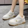 Spring and Autumn New Ins Trendy Thick-soled Single Shoes Versatile Leather Casual Little White Shoes