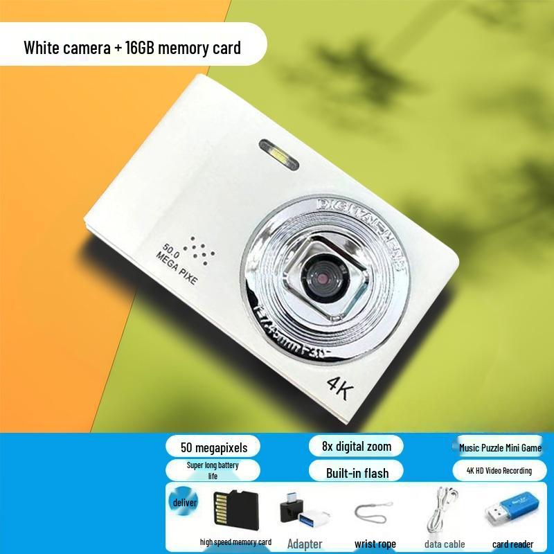 Retro D04 CCD Digital Camera: Multifunctional, Portable, Ideal for Students and Travel.
