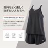Fitness Swimsuit Airpa Black L [Speed] Women's