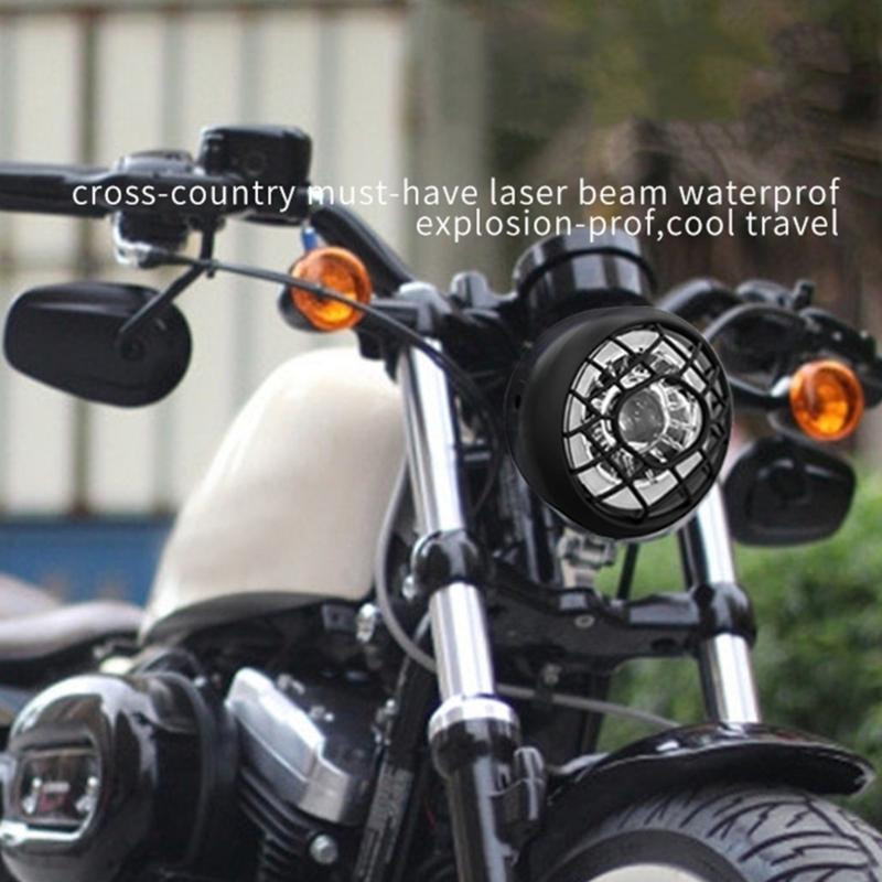 Motorcycle Headlight High Low Beam Driving Fog Light for Sportsters XL VRSCD 48V