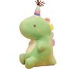 Cuscino Peluche Dinosauro Carino Happy Birthday Dinosauro Cuscino Imbottito Divano Letto Cuscino Lombare Cuscino Schiena per Dormire Decorazione