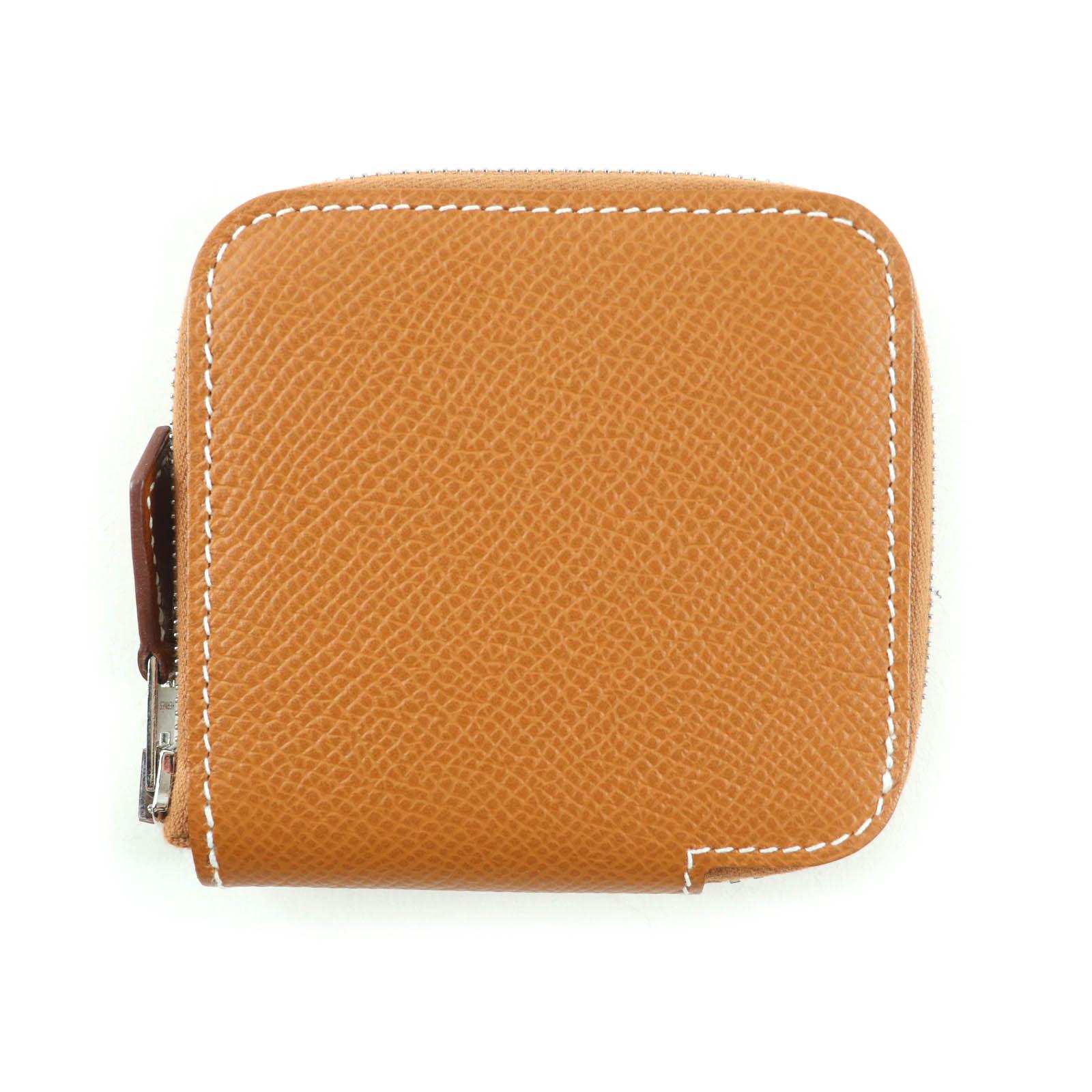 

Pristine HERMES Coin case Azap Compact Mini Silkin Epsom Leather Women Used