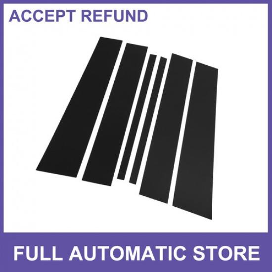 6 Pcs Door Pillar Window Trim for Nissan Titan 17-20