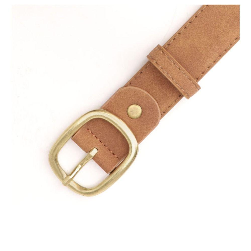 Casual Business Waist Belt Luxury Design Waistband Trendy Suede Leather Belt For Women