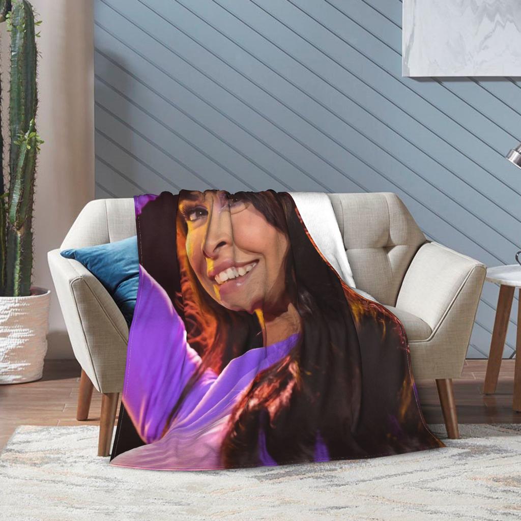 Aitanaed Singer Alpha Album Blanket Warm Cozy Fluffy  Throw Blankets for Bed 50x60 Inch Multiple Sizes Bedding Throws