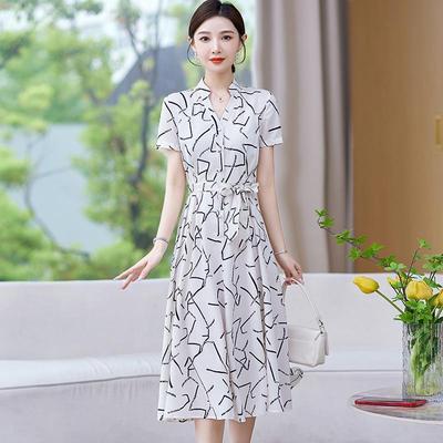 Plus Size Floral Short-Sleeve Summer Maxi Dress for Women