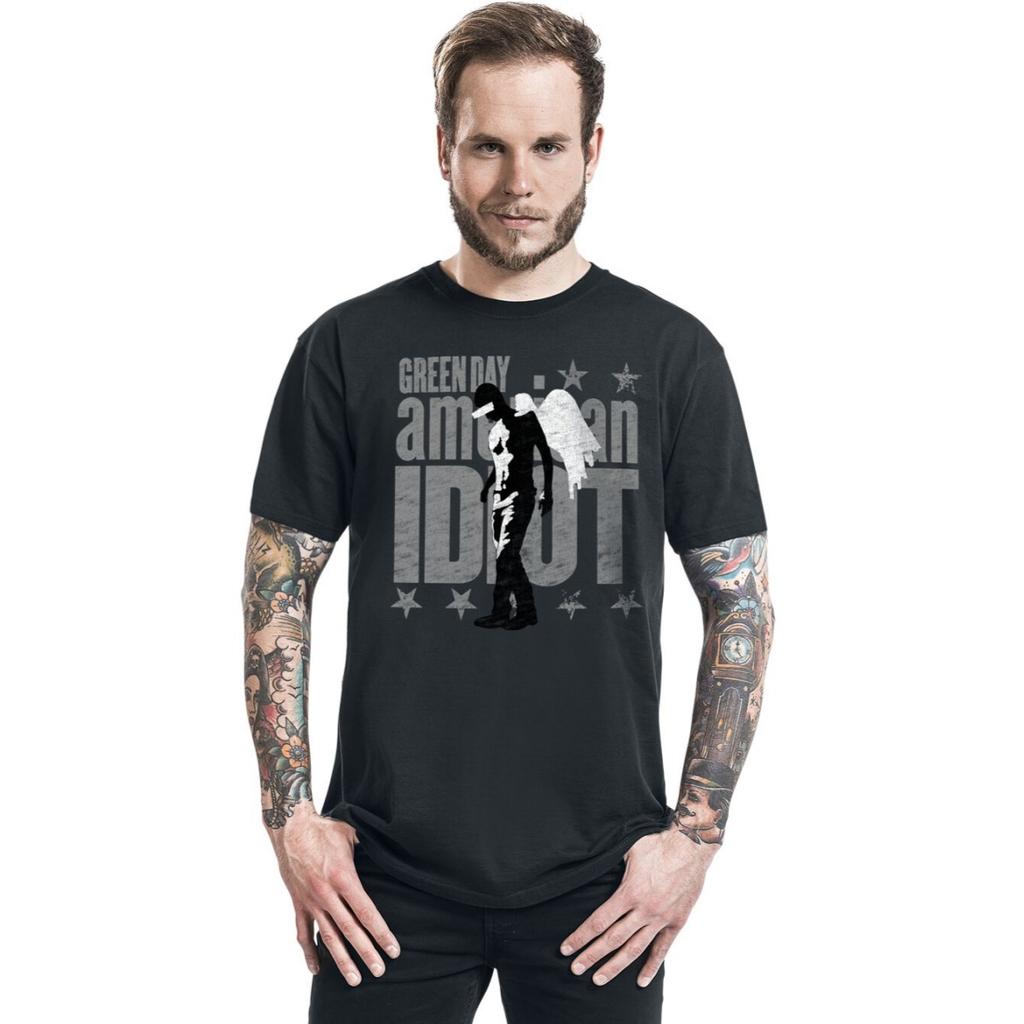 Hot Green Day Graphic Cotton Tshirt Unisex Summer Short Sleeve Fashion Brand Tee Luxury Casual Vintage Tees