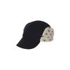 Bermudagrass Earflap Cap   Dot Boa   Black