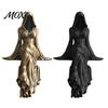 Unique Dark Aesthetic Decor 3D Printed Reaper Goddess Figurine Ornaments, Style Sculpture, Faceless Black-robed Statue Gothic for Desktop Bookshelf