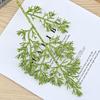 Christmas simulation gold powder pine branch simulation flower green plant glitter powder colorful cypress leaf gold powder branch accessories