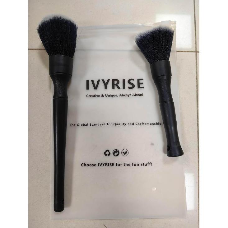 Ultra-Soft Detailing Brush Set, Comfortable Grip And Scratch-Free Cleaning For Exterior, Interior Panels, Emblems, Badges, Gauge Cluster,