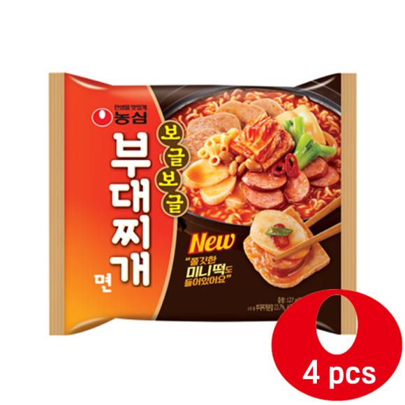 Nongshim Budae/Army Jjigae/Stew Noodles 127g (3 Options)