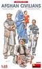 MiniArt Scale Afghan Civilians Plastic Model Kit MA38034 1/35 (5-Piece Set)