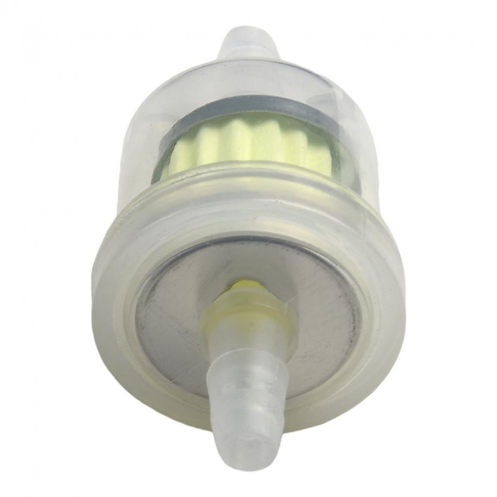 1Pcs Fuel Filter ABS Engine Fuel Filters Gas Petrol Green Paper Core