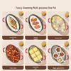 Jingdong Zhizao 304 Stainless Steel Oval Multifunction Fish Steamer Pot