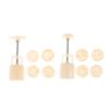 Mooncake Mold Flower Shape Mid-Autumn Festival Mold Plungers Pastry Fondant Decoration Tools