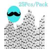 Arrival 25pcs/Lot Event & Party Supplies Mustache/Beard Paper Straws for Birthday Wedding Party Dec