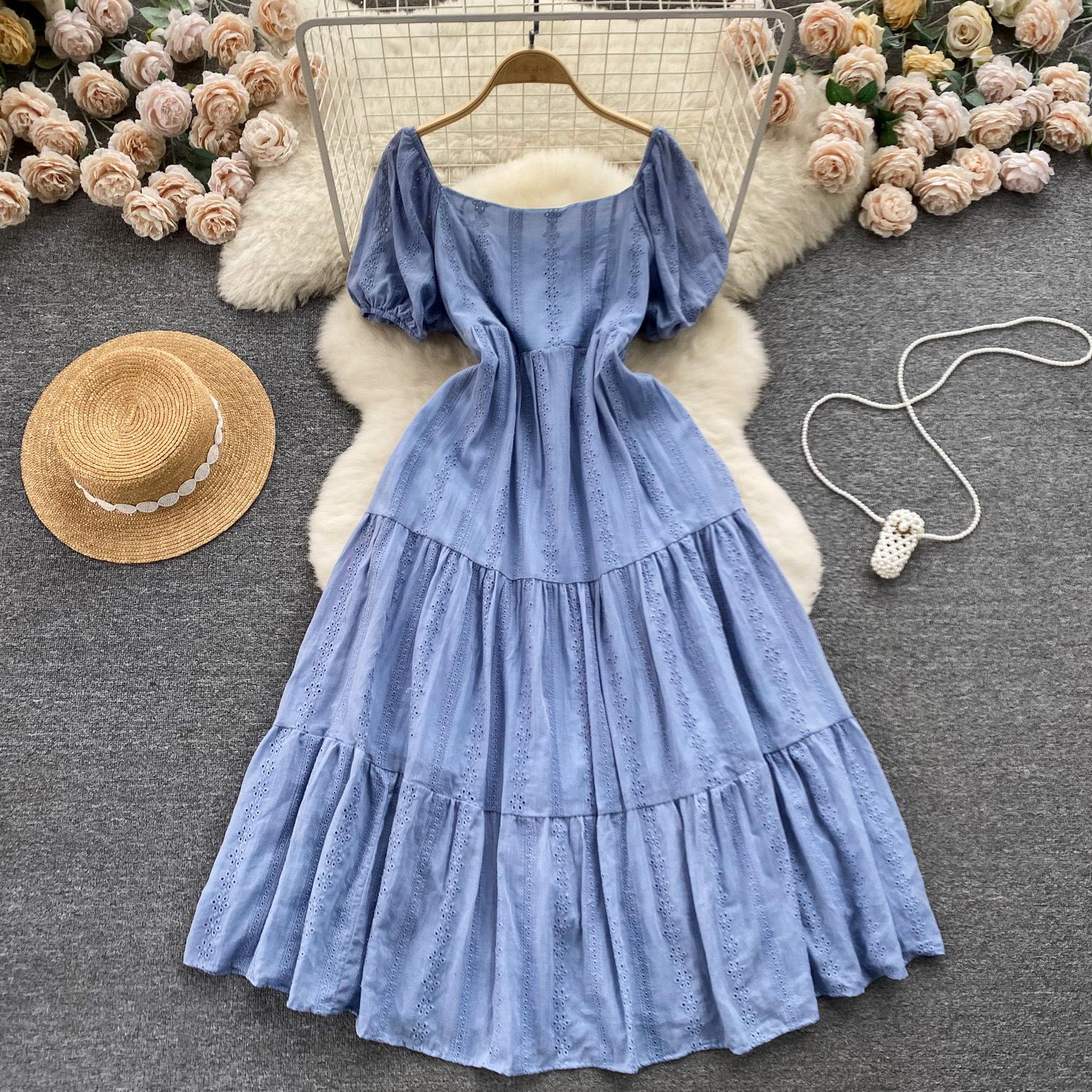 Летнее богемное белое платье для женской одежды — фото 4