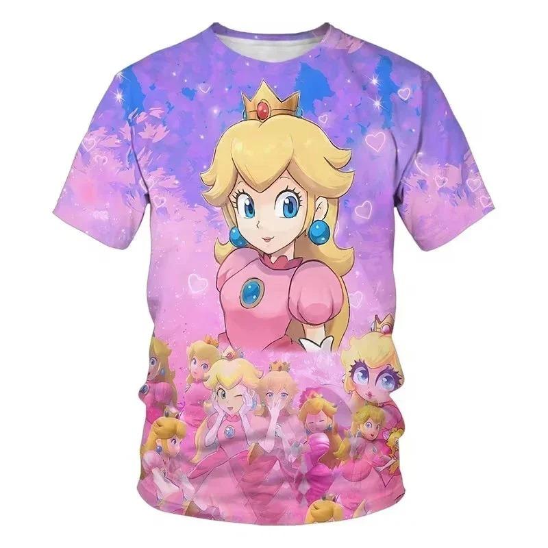 Newest 2026 The Super Mario Galaxy Movie 3D Print Tops Cartoon