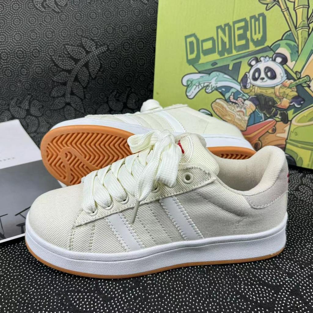 Trendy Sailing Cloth Breathable Little White Shoes Women Versatile Campus Couple Leisure Sports Board Shoes Men
