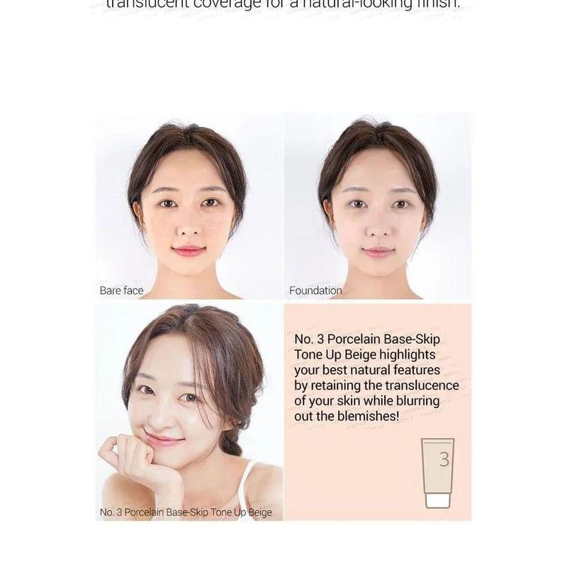 numbuzin - No. 3 Porcelain Base-Skip Tone Up Beige