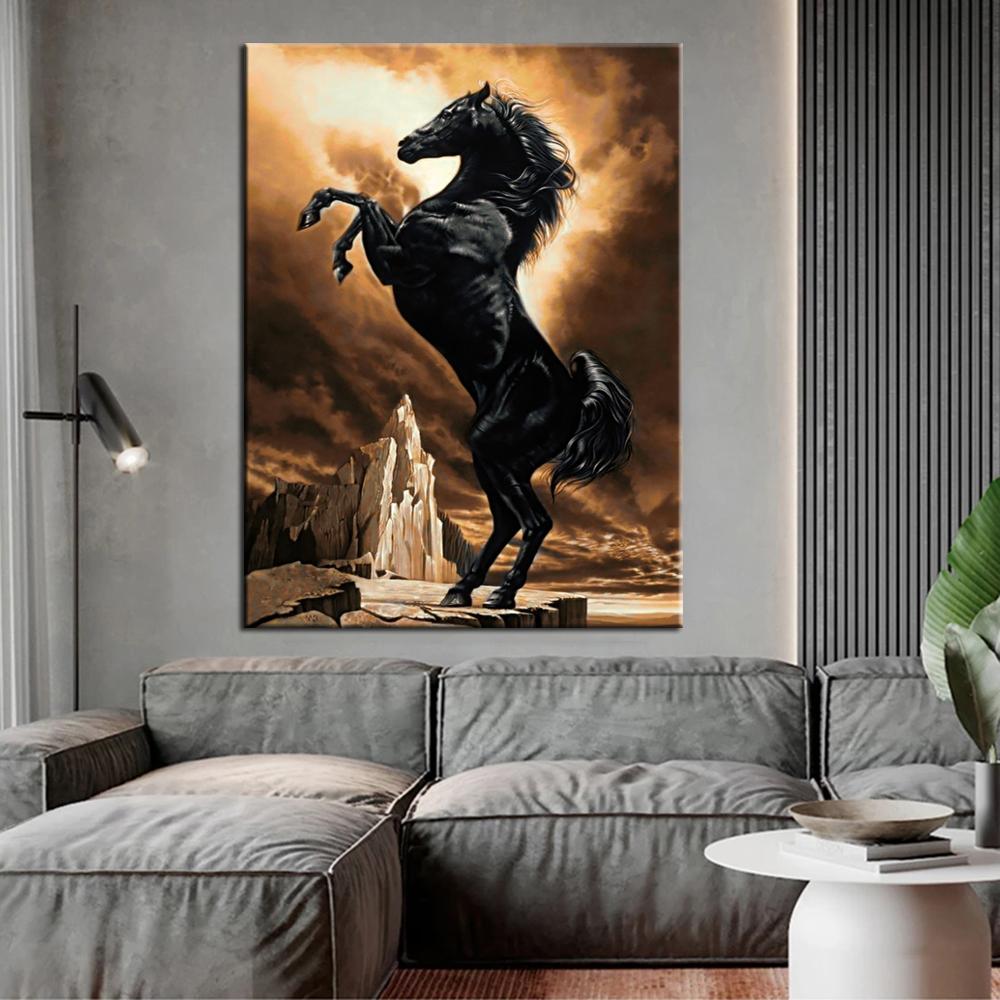 Beautiful Horse Picture Full Drills 5D Diamond Painting Mosaic Embroidery Diy Cross Stitch For Home Decorations J3650