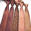 Men Tie Bright Color Multiple Pattern Design Dress Suit Tie Versatile Business Trip Neckwear Outfit Accessory