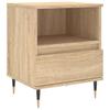 Nightstands 2 pcs Sonoma Oak 40 x 35 x 50 cm engineered wood