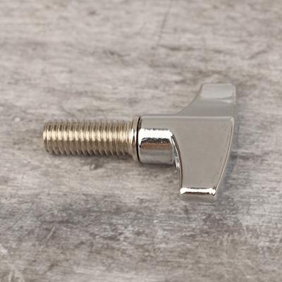 1 buc Set de tobe metalice Suport piuliță cu aripă șurub pentru piese de tobe Chimbal cu eliberare rapidă Wingnut 6Mm Piese pentru instrumente de percuție