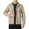 Under Armour Essential Solid Color Training Hooded Jacket Men Jacket Brown 1378824-299