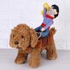 Huisdier Hond Cowboy Kostuum Grappig Ridder Rijkleding Cosplay Kleding (S)