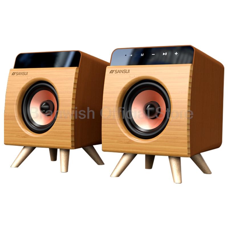 

Мультимедиа Bluetooth 5.0 Мини-динамик Домашний аудиофильский 2.0-динамик для компьютера Аудио Настольный игровой сенсорный экран Звуковая коробка