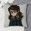 Haunted Hotel Doublesided Printed Square Decorative Cushion Cover for Sofa Living Room Home Decor