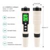 Digital Hydrogen Meter Water Quality Tester with ATC High Accuracy Pen Type H2 Meter Data Hold Function LCD Displays