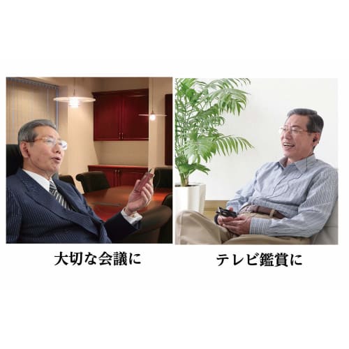 ELPA Earphones with Integrated Microphone for Earliss AS-EM01N(WR)