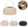 Elegant Sequined Glitter Evening Bag Bow Sparkling Shiny Clutch Bag Metal Chain Crossbody Bag Dinner