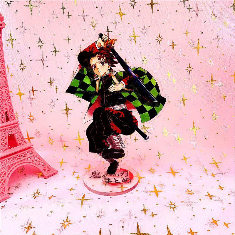 Exquisite Demon Slayer Kimetsu No Yaiba Kamado Nezuko Acrylic Figure With Smooth Edges