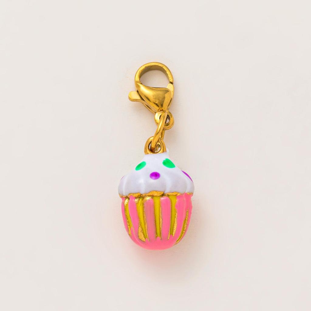 18K Gold-Plated Skull Stainless Steel Pendant for DIY Fruit Snack Series – Women's Edition