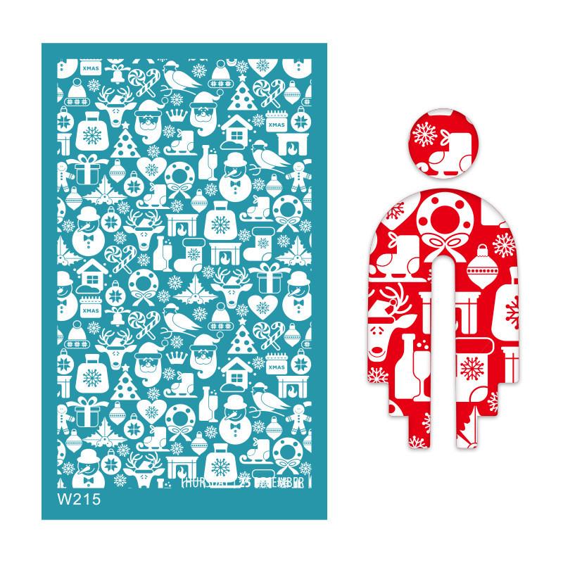 Multi Silk Screen Stencil for Polymer Clay Reusable Silkscreen Print Stamp Mesh Stencil Transfer Easter Printing Earring Jewelry