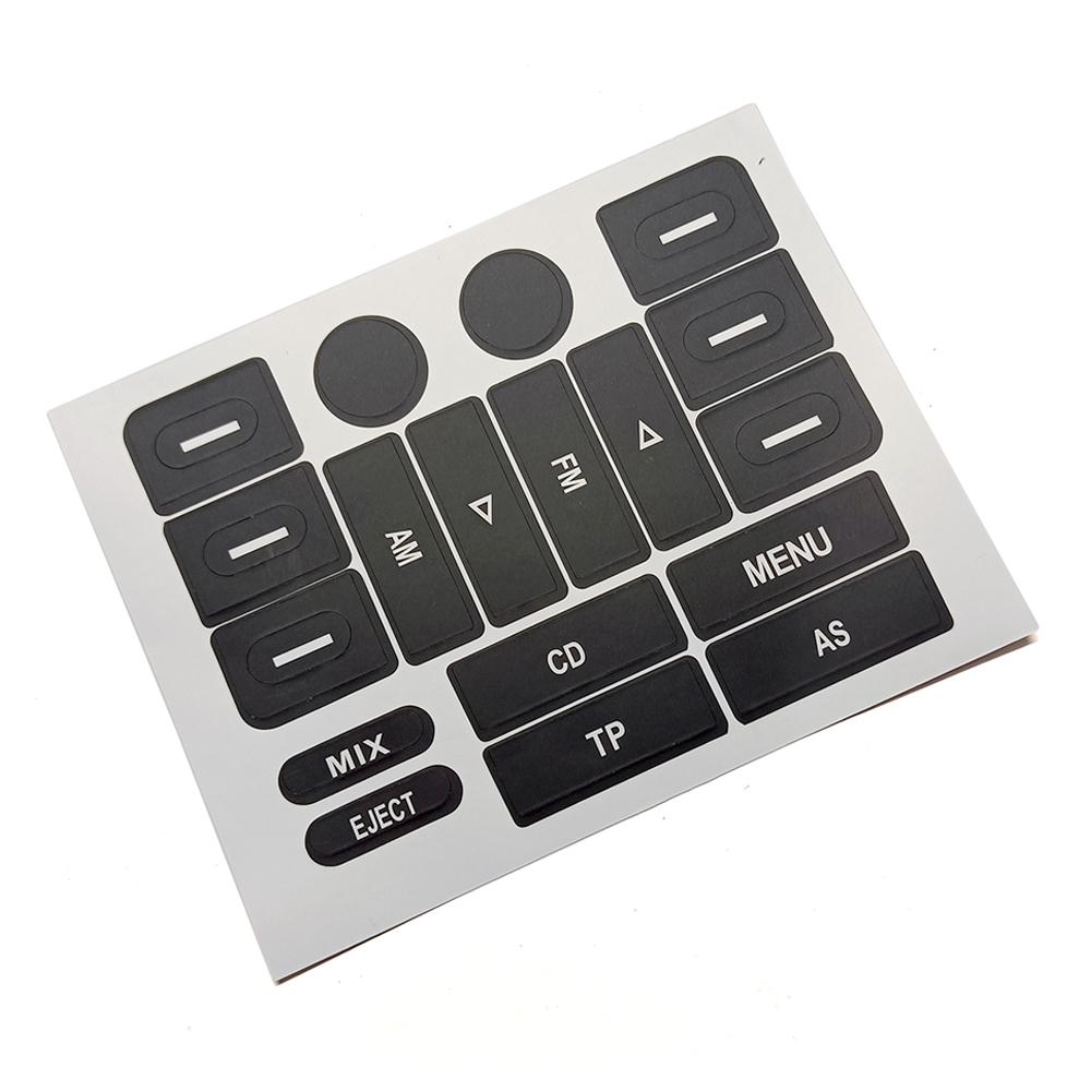 For Volkswagen VW Golf Jetta Passat 2005 2009 Car Multimedia Menu CD FM AM Radio Audio Switch Button Repair Decal Sticker