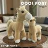 Charming Little Horse Figurine with Silky Smooth Finish and Lively Eyes