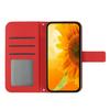 For Motorola Moto G 5G (2025) Case Sunflower Imprint PU Leather Phone Cover with Long Strap