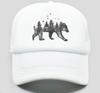Bear Forest Silhouette Trucker Hat Unisex Adjustable Mesh Outdoor Baseball Cap Breathable