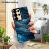 Phone Case: 2D Flat Samsung Galaxy A34 A35 M05 M06 S20 S22 S21 FE Plus 5G Protective Case, Couple Style, Wavy Pattern, Christmas and Halloween Gift